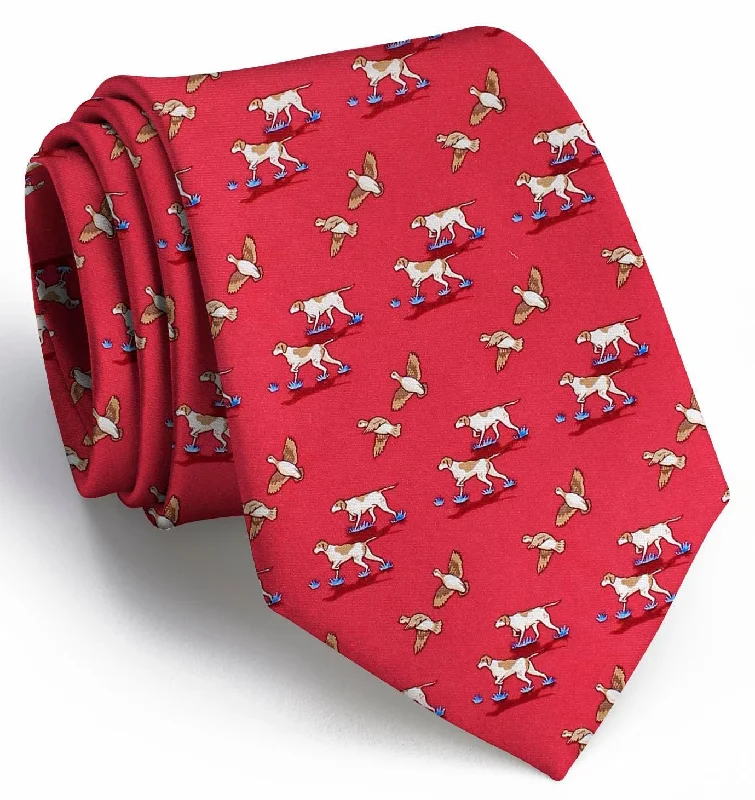 Quail Hunt: Tie - Red