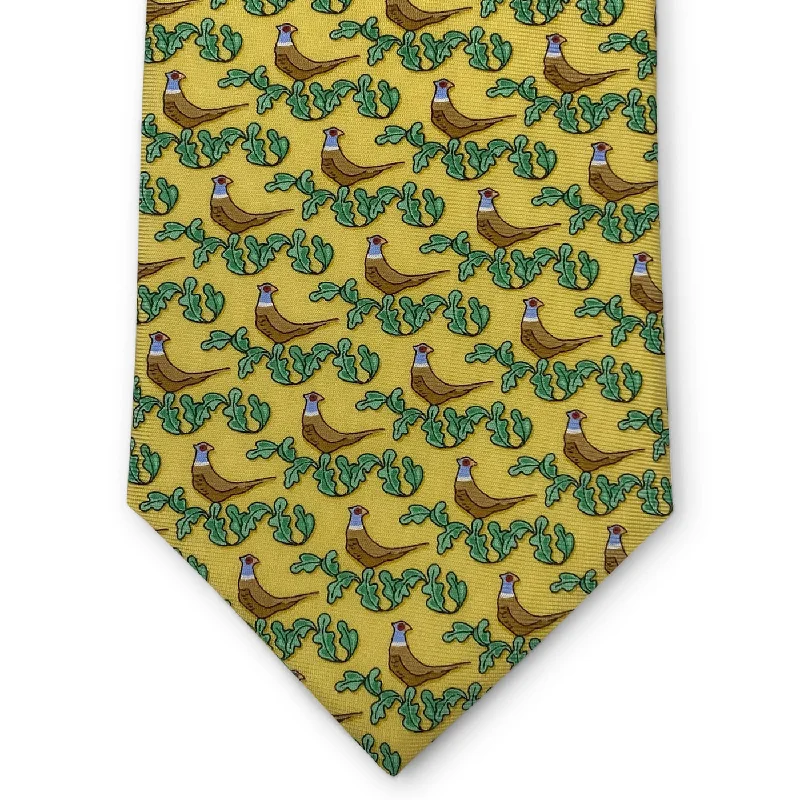 Pheasant Run: Tie - Yellow