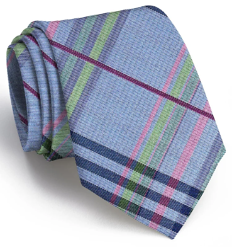 Neapolitan Plaid: Tie - Blue