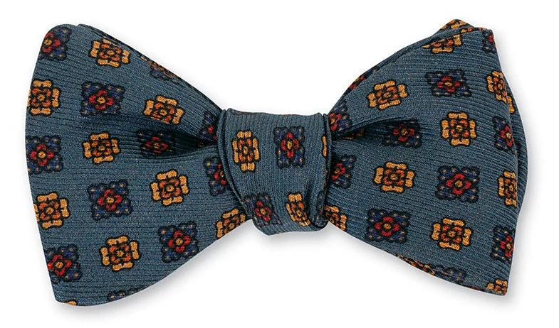 Blue Alexander Neats Bow Tie - B5590