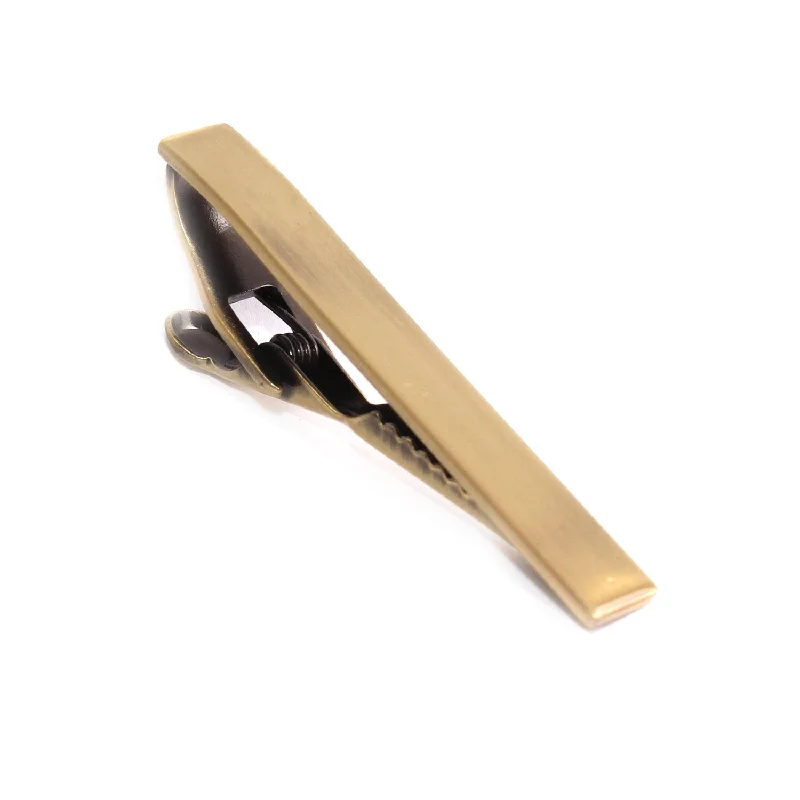 Brushed Brass Tie Bar