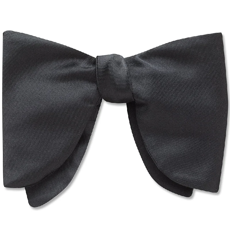 Celebration Black Silk Bow - bow ties