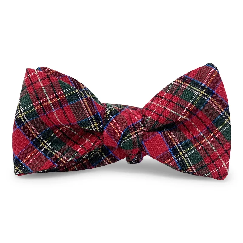 Prince of Wales: Bow Tie - Red/Green