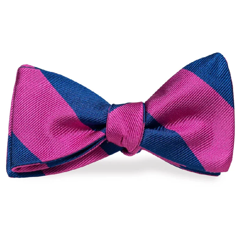 Benthaven: Bow Tie - Fuchsia/Navy