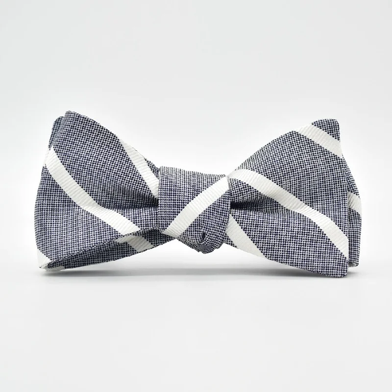 Clooney: Bow Tie - Navy/White