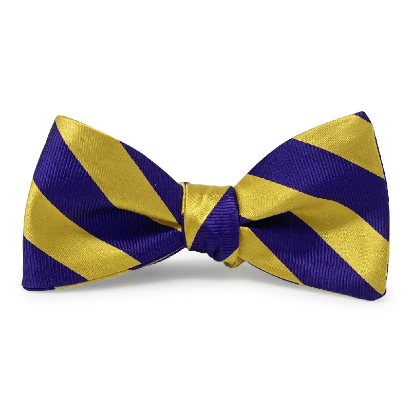 Dulles: Bow Tie - Gold/Purple