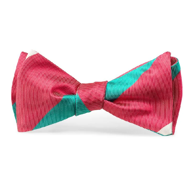 Vinton: Bow Tie - Coral/Seafoam