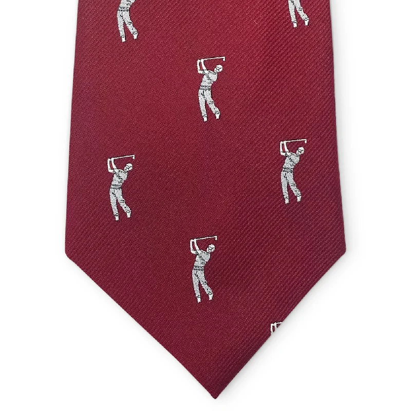 Bethpage: Tie - Crimson/White