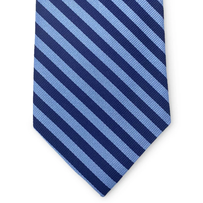 Kiawah: Tie - Light Blue/Navy