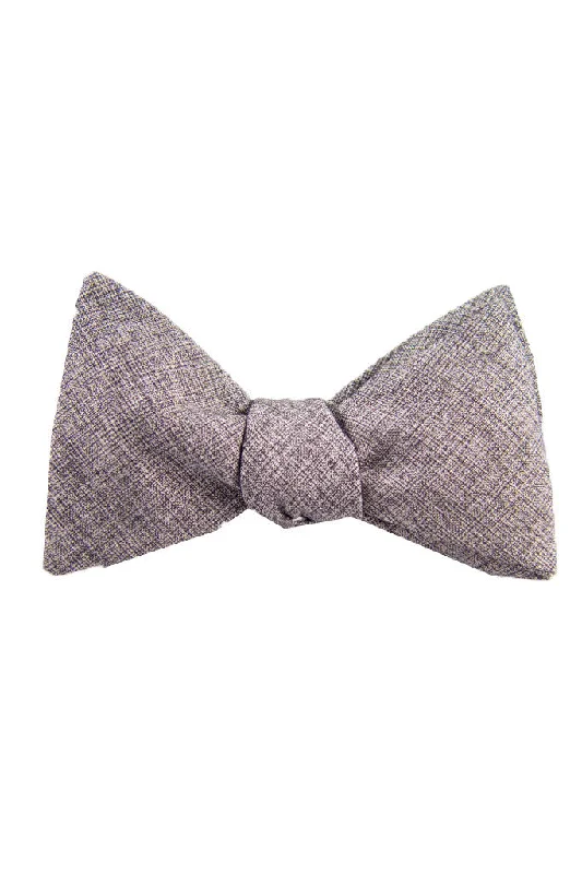 Heath Grey Self Tie Bow Tie