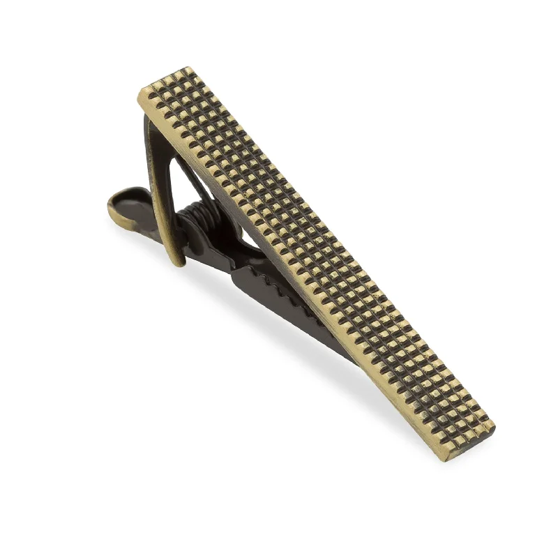 Jay Gatsby Antique Brass Tie Bar