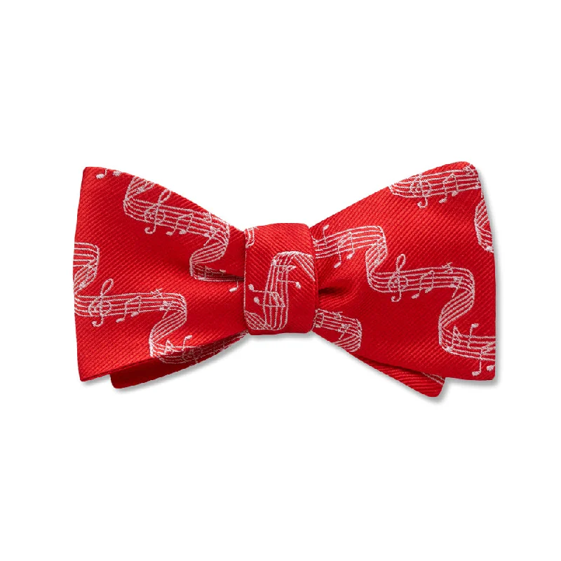 Melodious Red - Kids' Bow Ties