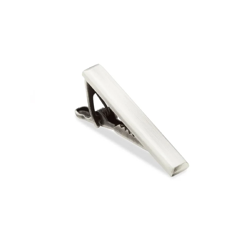 Mini Antique Silver Keitel Tie Bar