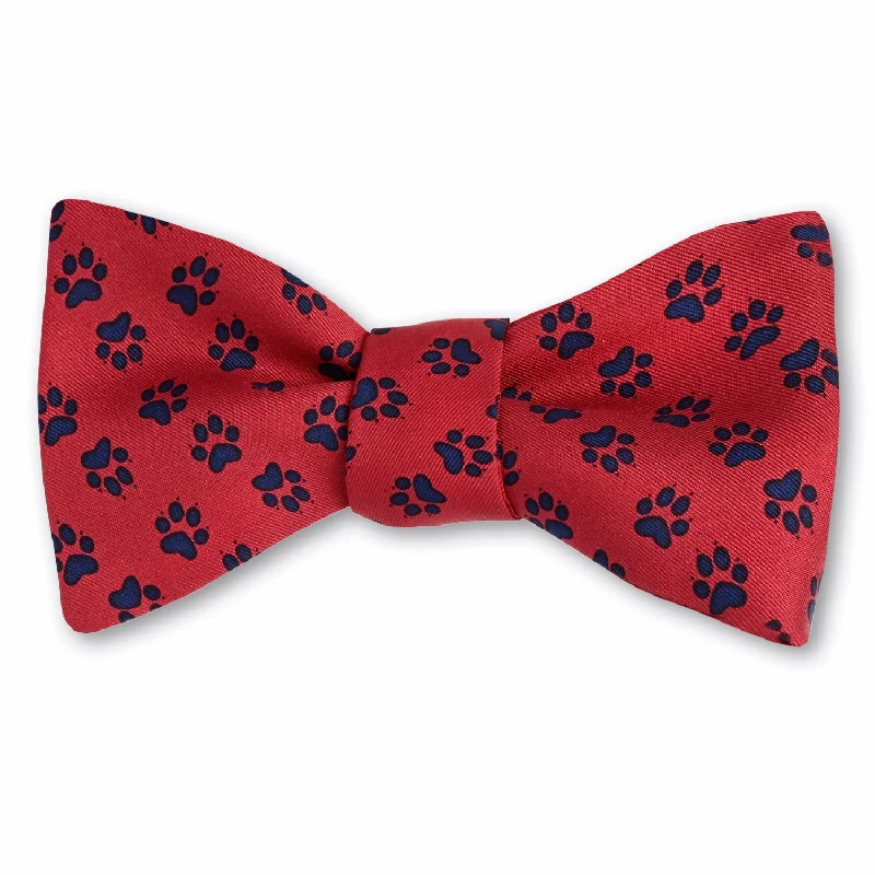 Paw Prints Bow Tie