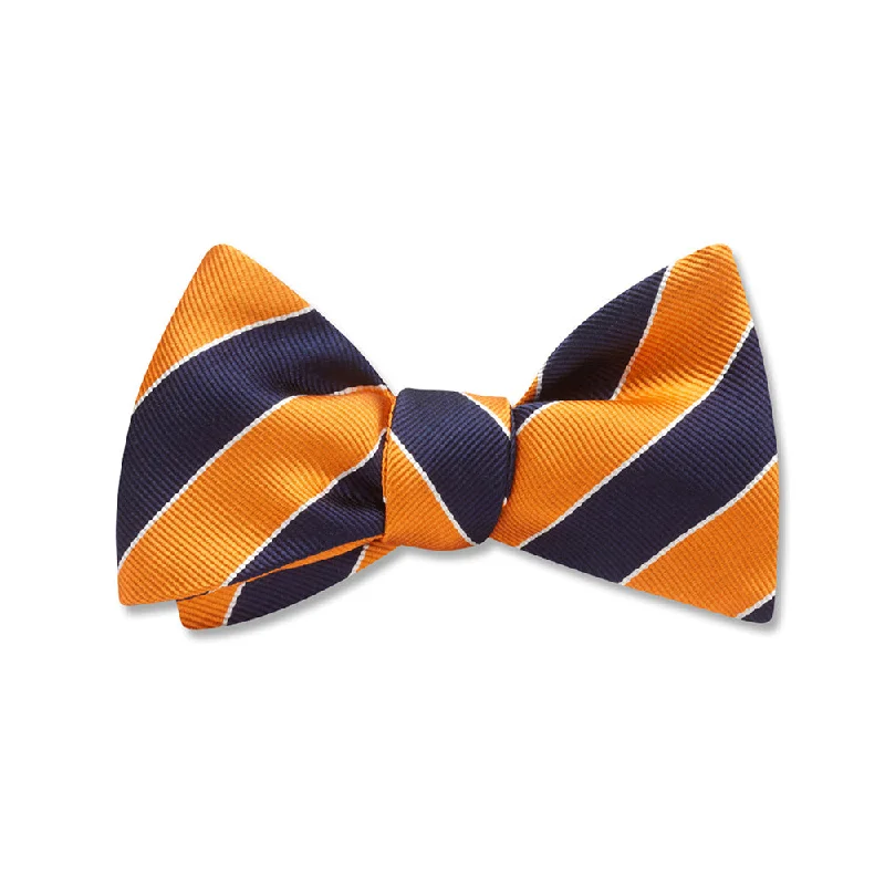 Scholastic Navy/Orange - Kids' Bow Ties