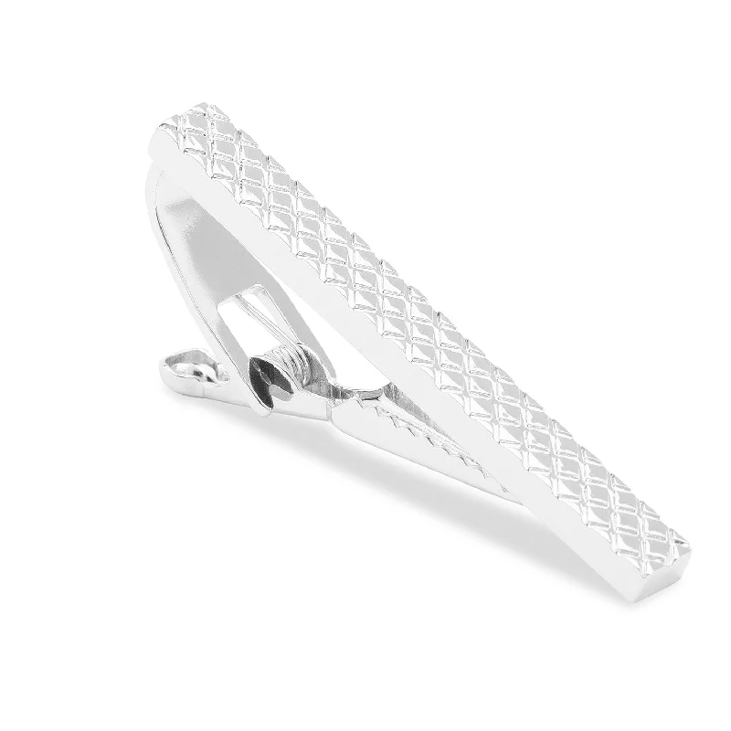 Silver Shangri-La Tie Bar