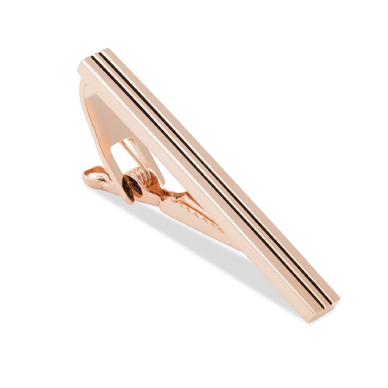 Sinatra Rose Gold Tie Bar