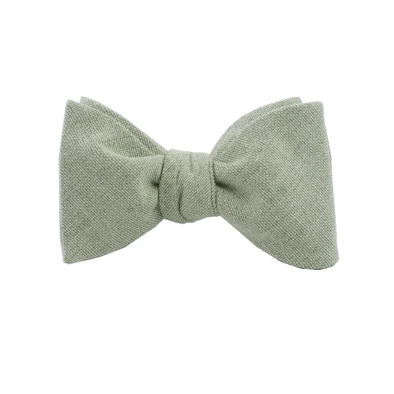 Burlap Sage Self Tie Bow Tie