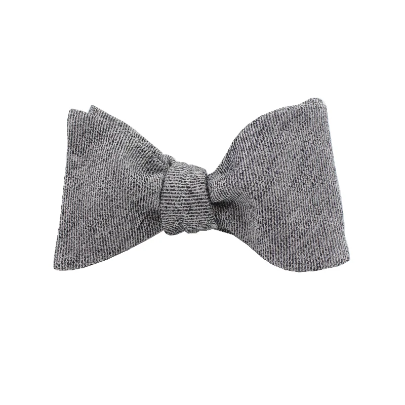 Black Cloud Self Tie Bow Tie