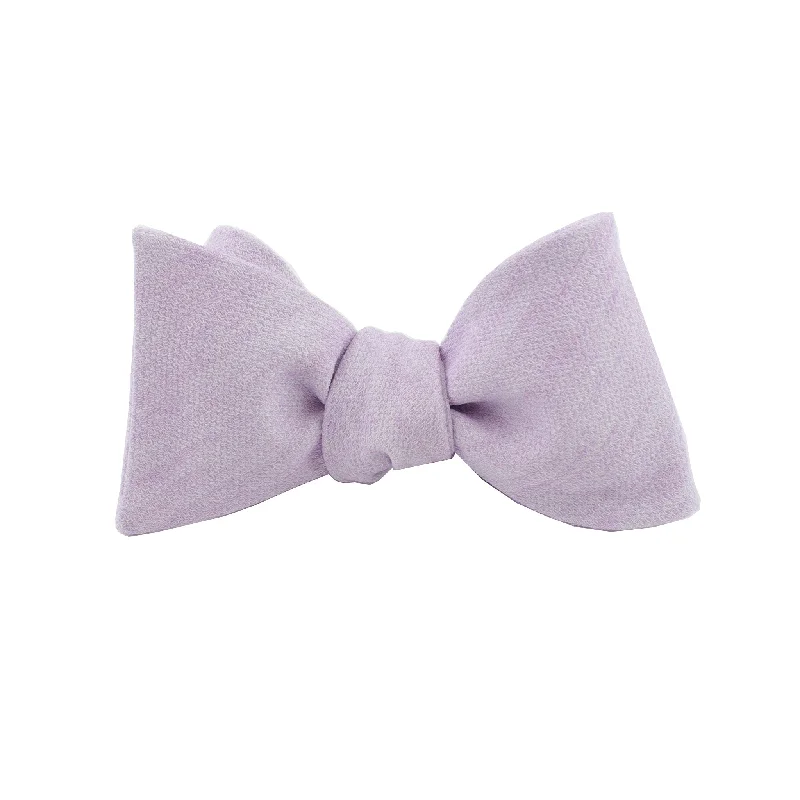 Lavender Cloud Self Tie Bow Tie