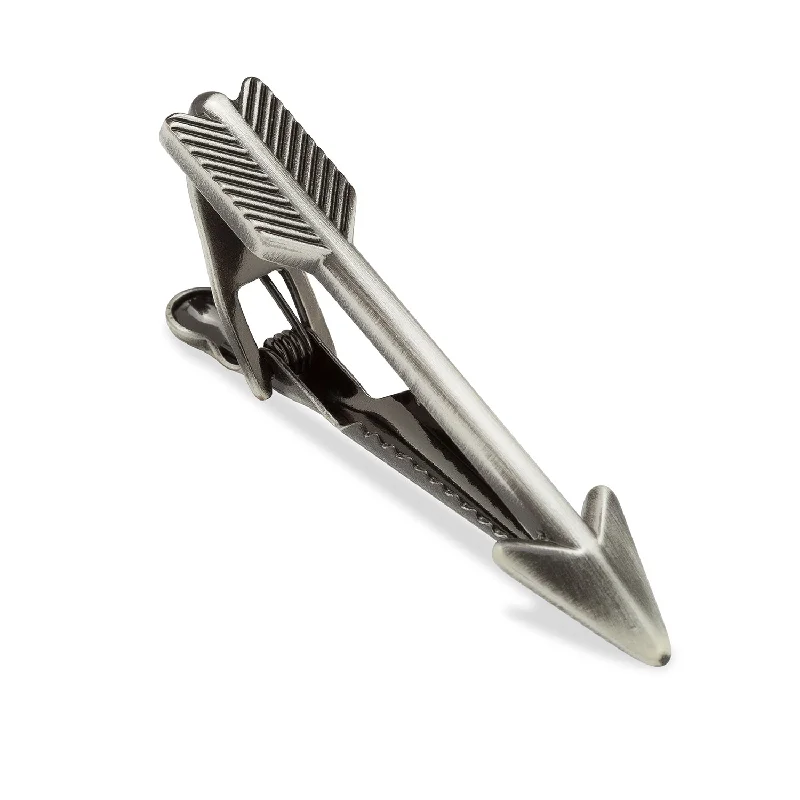 Stallone Silver Arrow Tie Bar