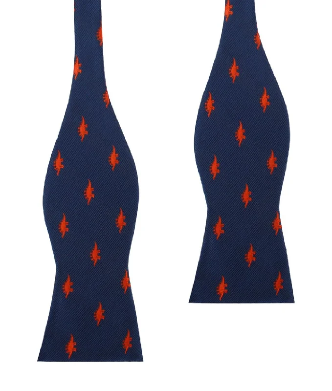 Stegosaurus Dinosaur Self Bow Tie