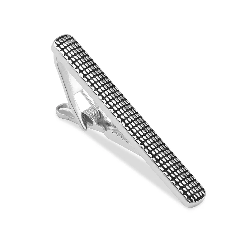 Vegas Royale Silver Tie Bar