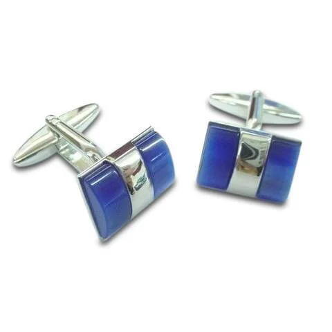 Blue Parcel Cufflinks