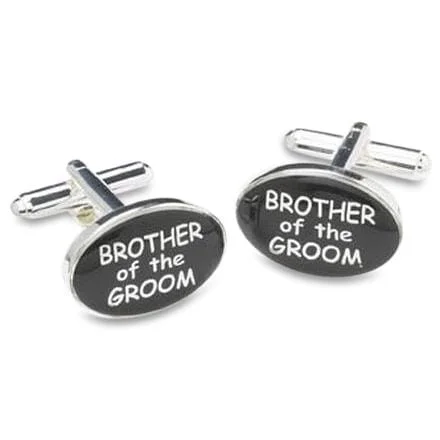 Brother of the Groom Wedding Cufflinks