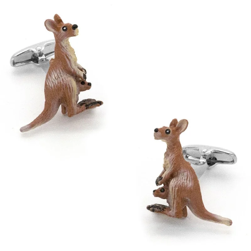 Colour Kangaroo Cufflinks