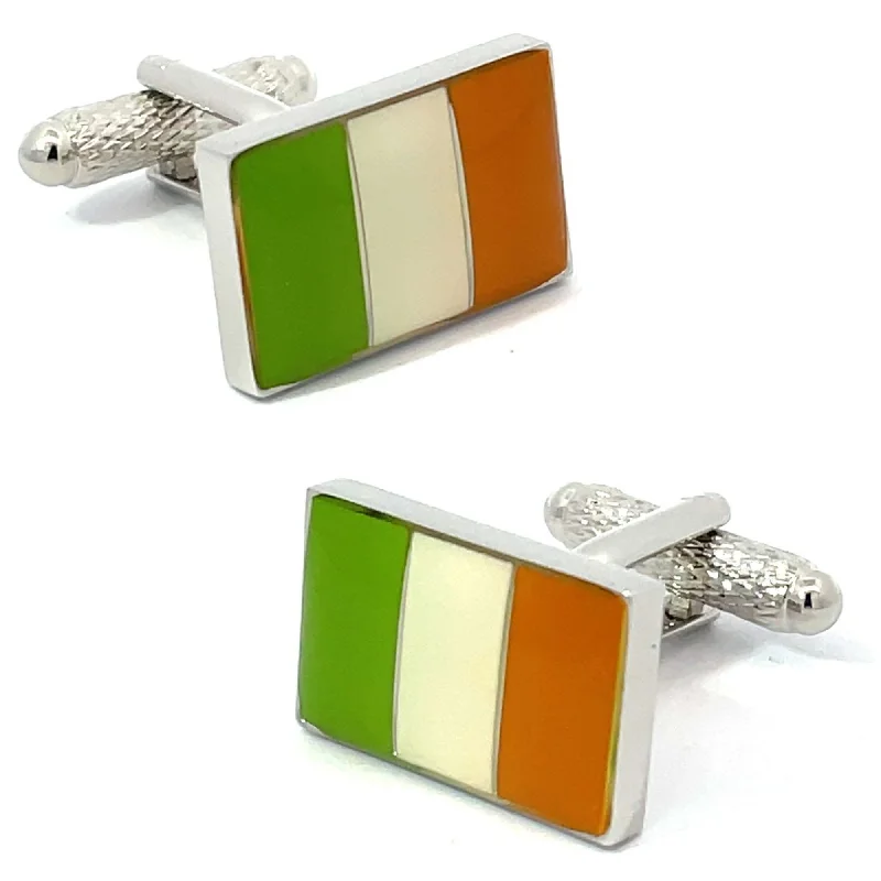 Irish Flag Cufflinks