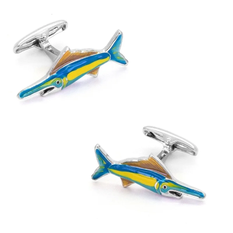 Marlin Fish Cufflinks