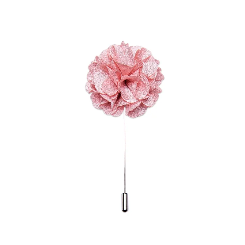 Pink Floral Lapel Pin