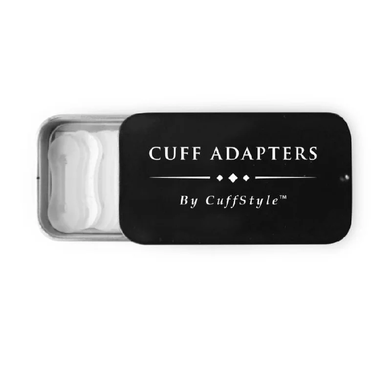 Shirt Cuff Adapters - Wear Cufflinks on ANY dress shirt